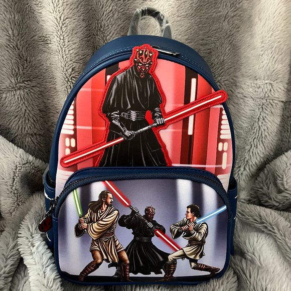 Loungefly Handbags - 🖤RESERVED🖤 Loungefly Star Wars: Darth Maul Villains Glow Backpack